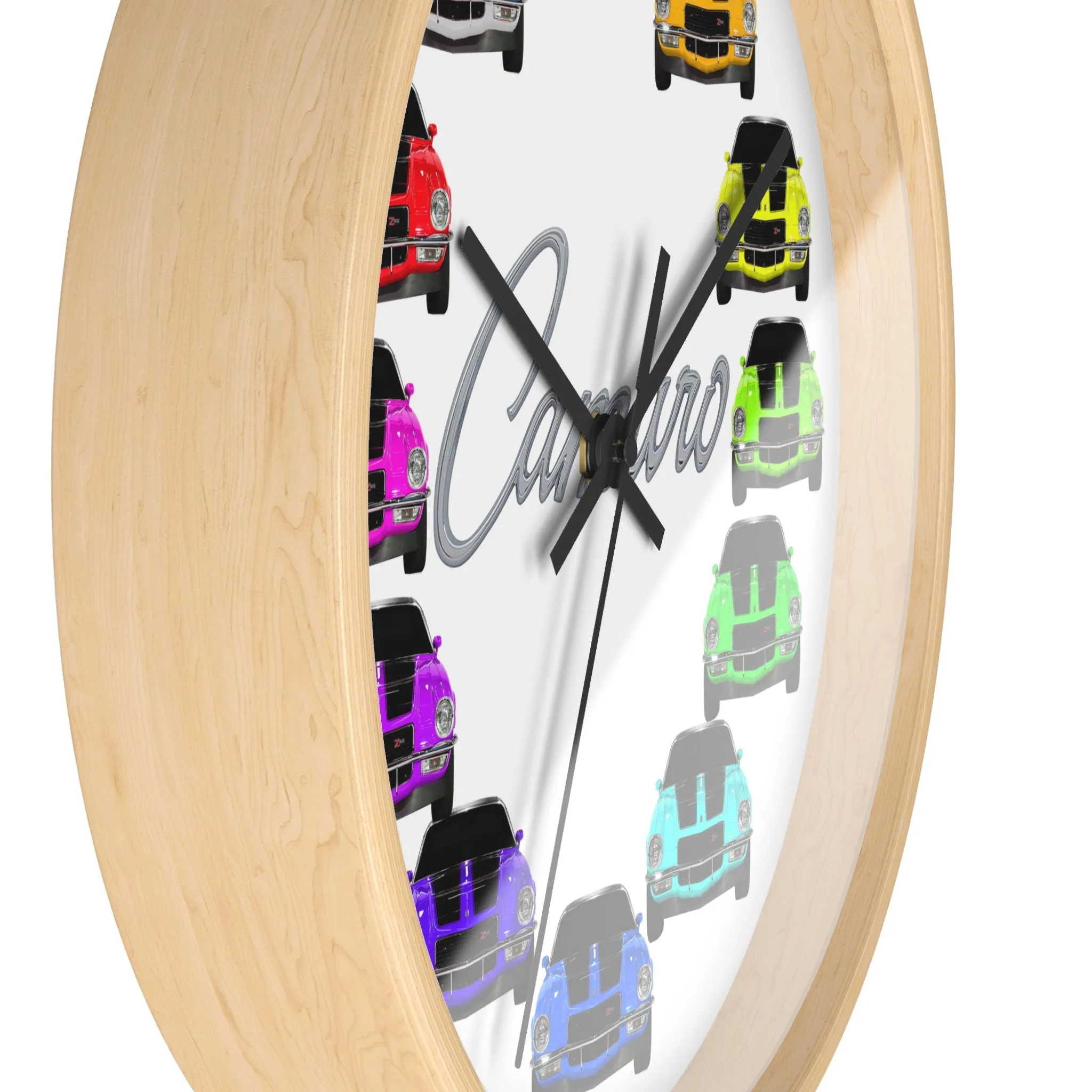 1970 Wall clock Gift Decor Classic Muscle Gift,hot rod,car, white background