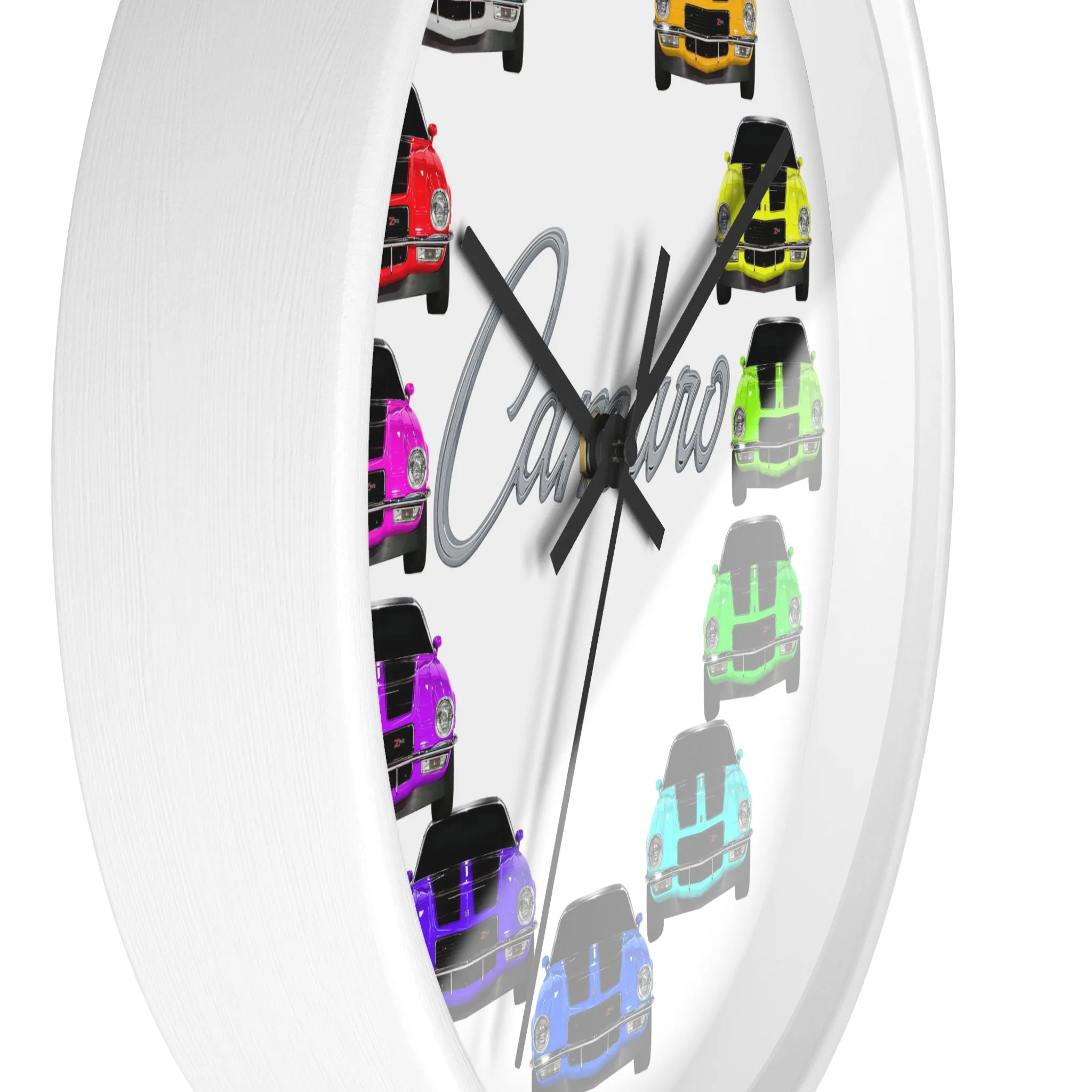 1970 Wall clock Gift Decor Classic Muscle Gift,hot rod,car, white background