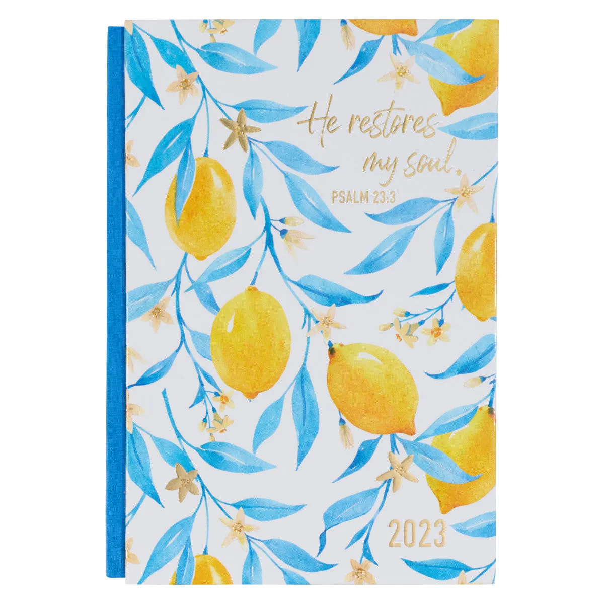 2023 He Restores My Soul Hardcover Daily Planner PLN003