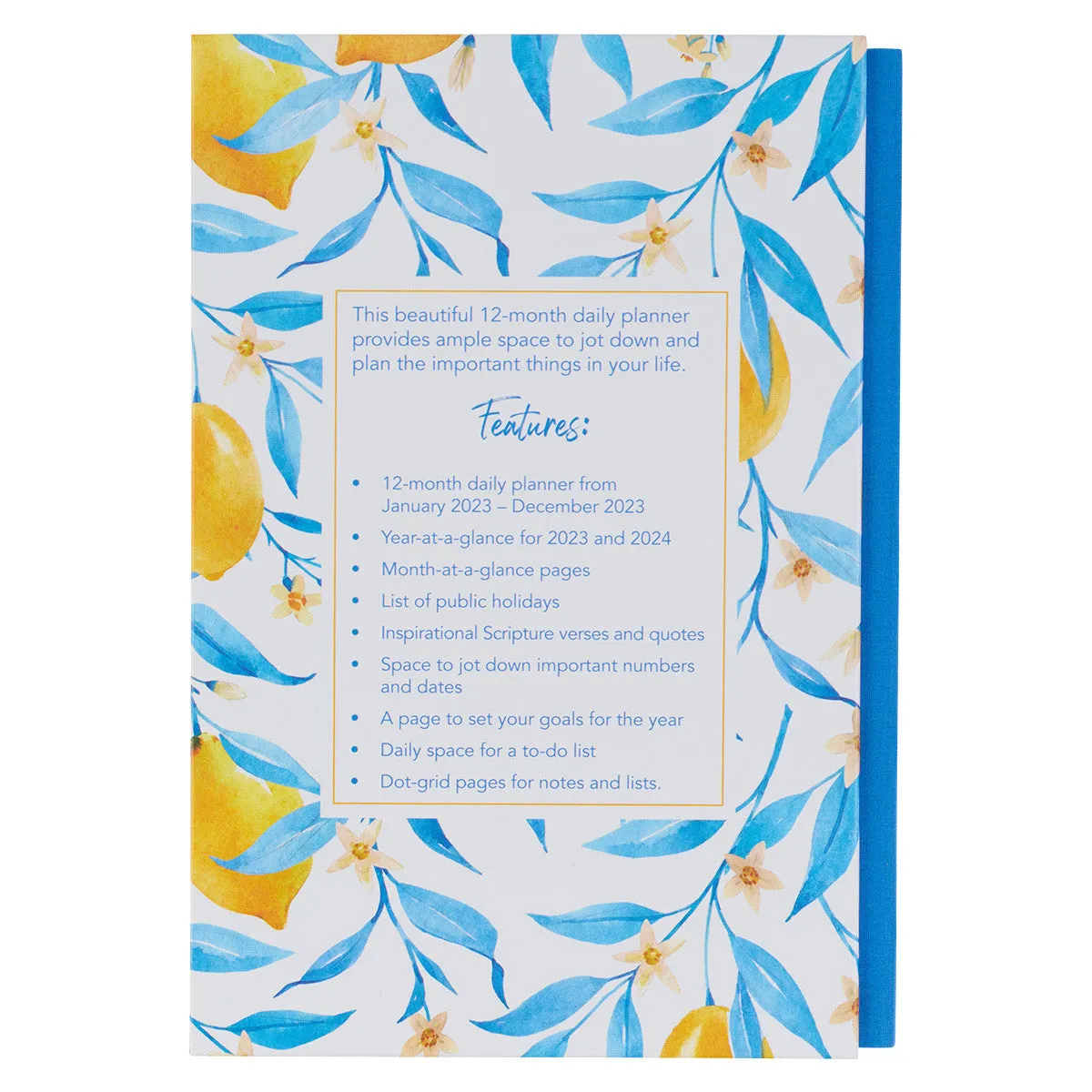 2023 He Restores My Soul Hardcover Daily Planner PLN003