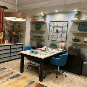 24"x12"x2.0" (cm.61x30.5x5.1) painted stainless steel floating shelf