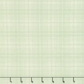 A Wooly Garden - Wool Plaid Light Green Yardage