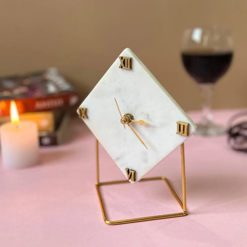 Akio Handcrafted Table Clock