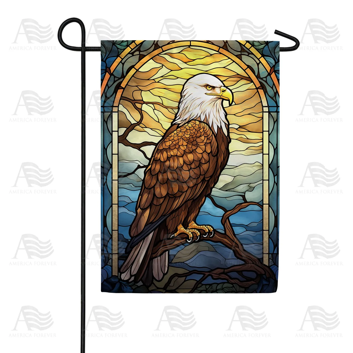 Bald Eagle Grandeur Garden Flag
