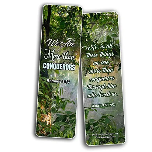 Bible Verses about Victory NIV Bookmarks (30 Pack) - Handy Christian Daily Reminder