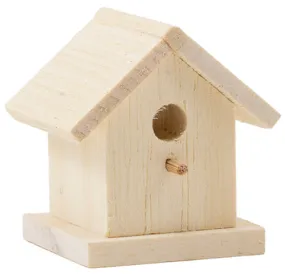 Bird House, Small, Unfinished