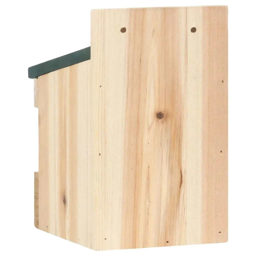 Bird Houses 4 pcs 12x16x20 cm Firwood