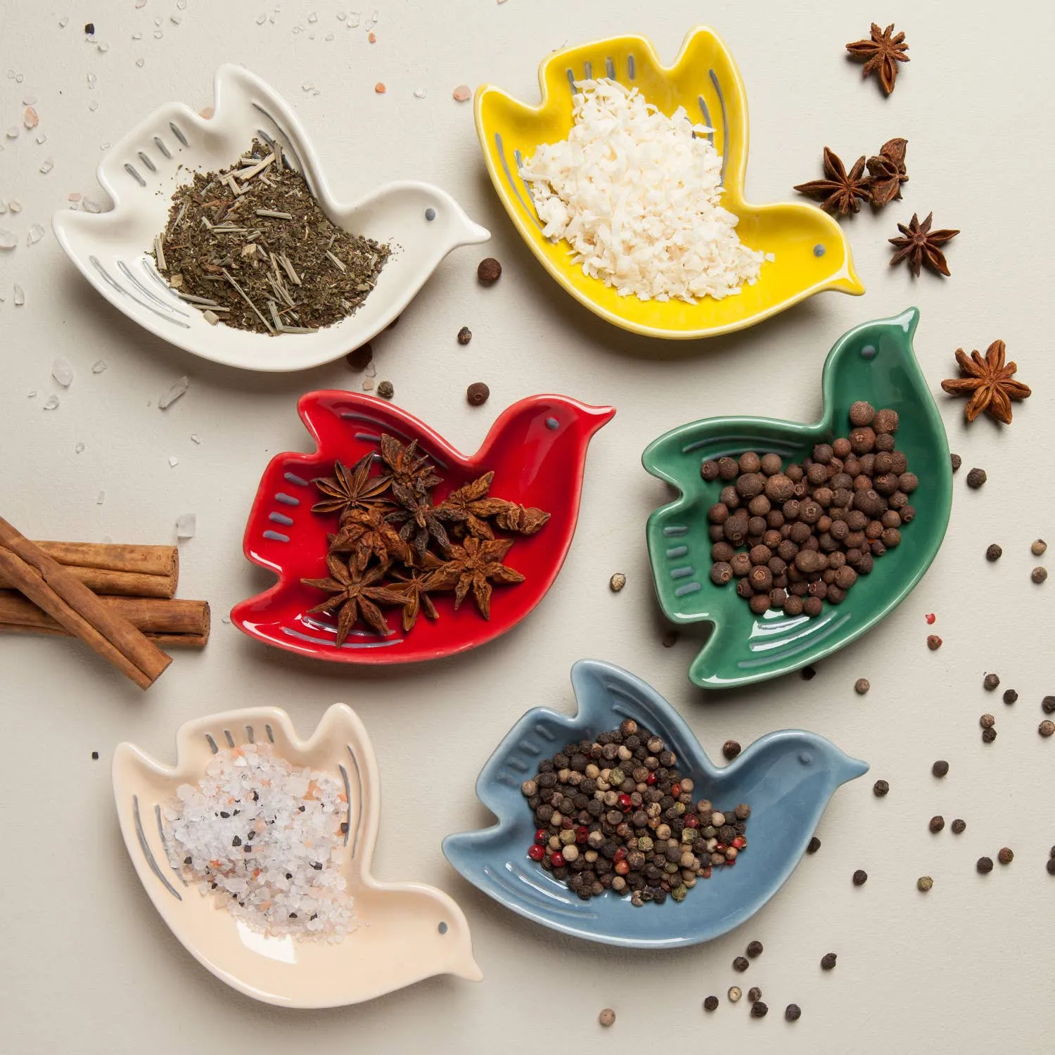 Bird Shaped Trinket Tray - Individual
