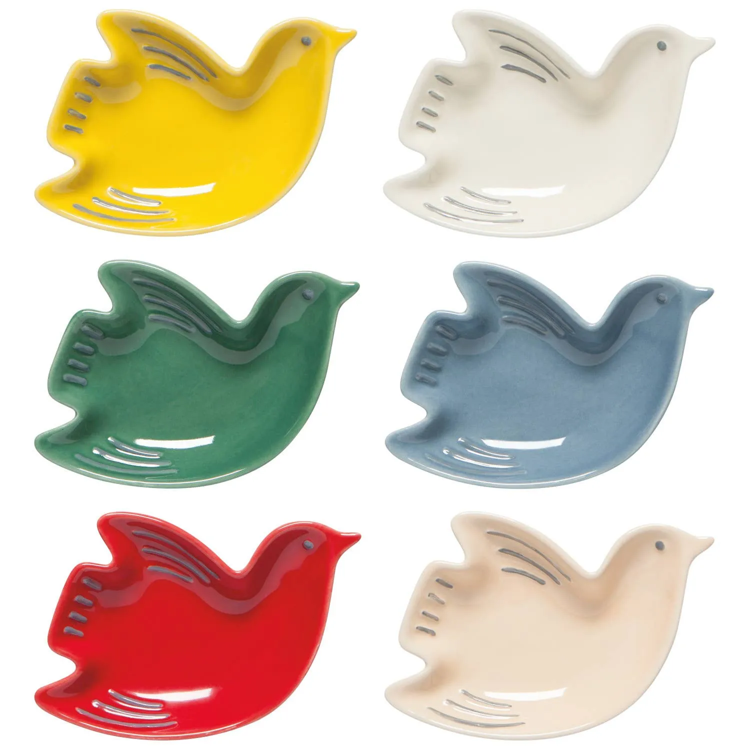 Bird Shaped Trinket Tray - Individual