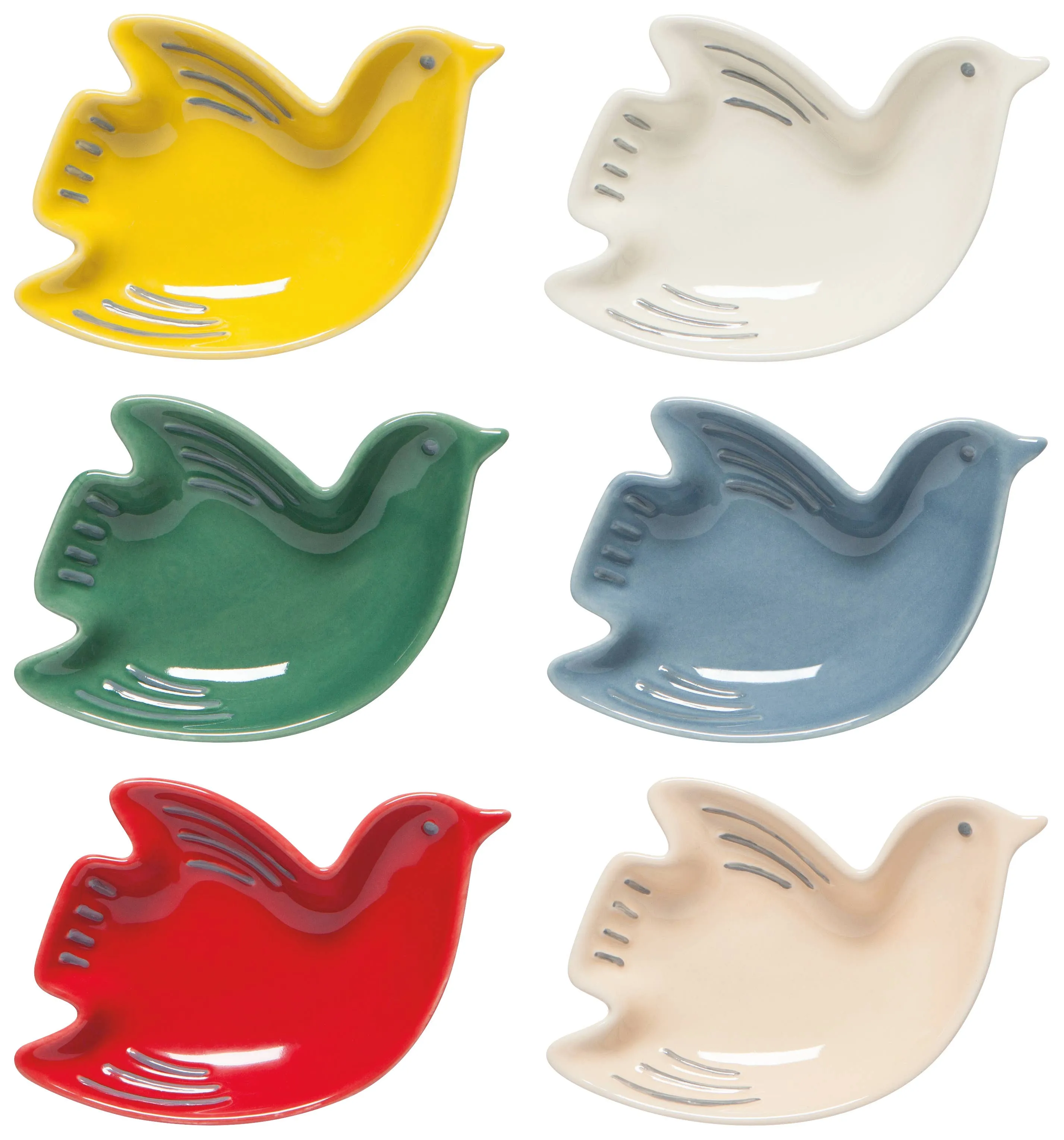 Bird Shaped Trinket Tray - Individual