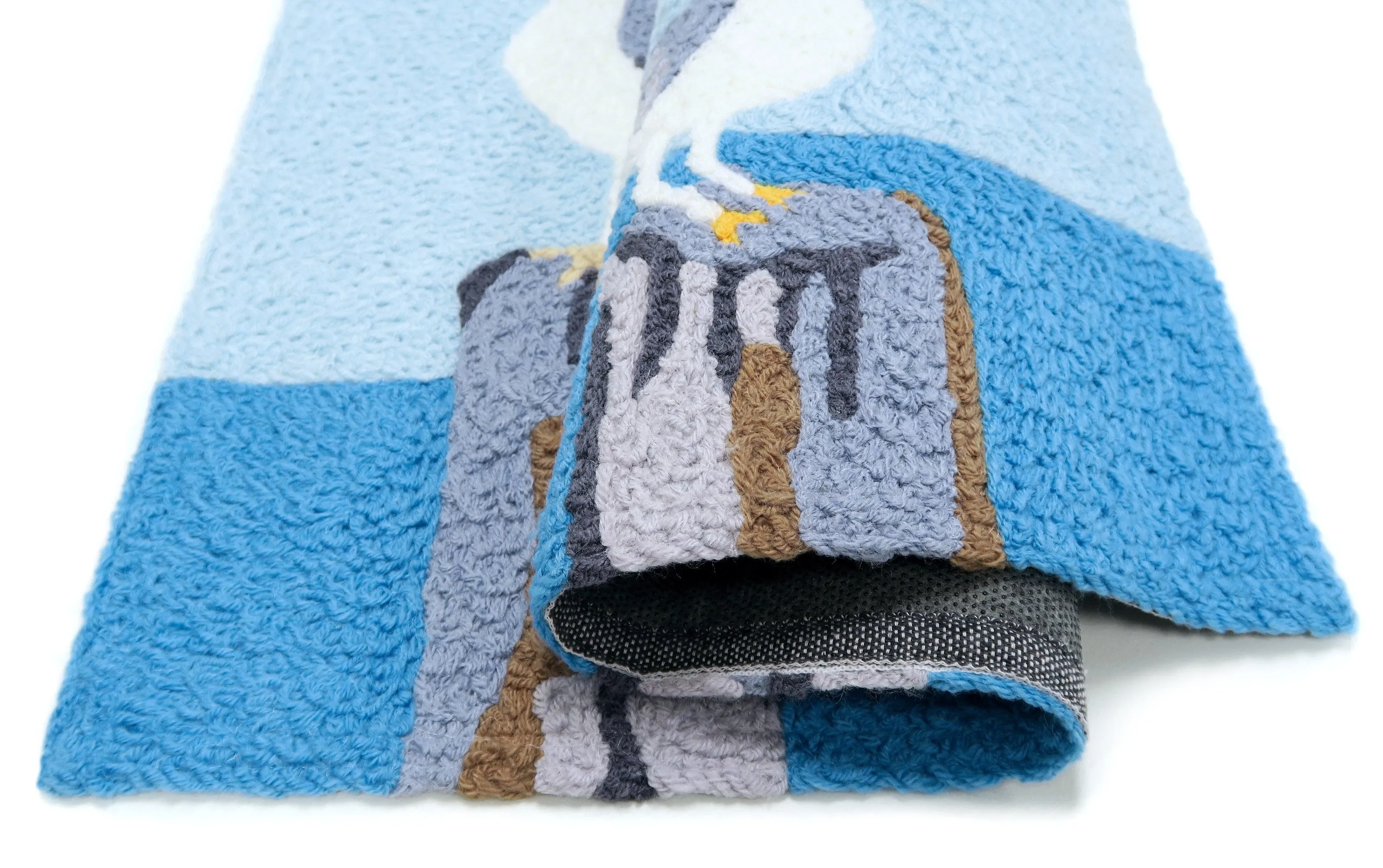 Birdhouses  20" X 30" Jellybean Rug