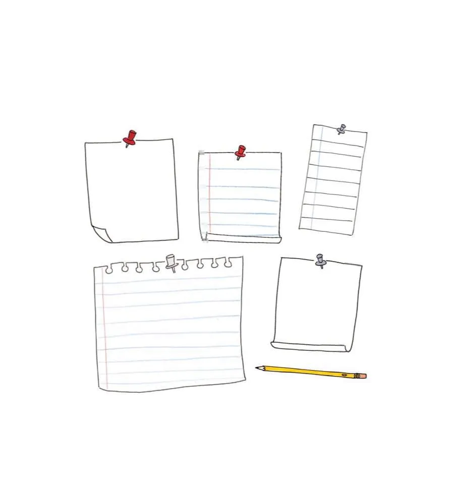 Blank Memo Decals