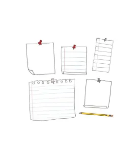 Blank Memo Decals