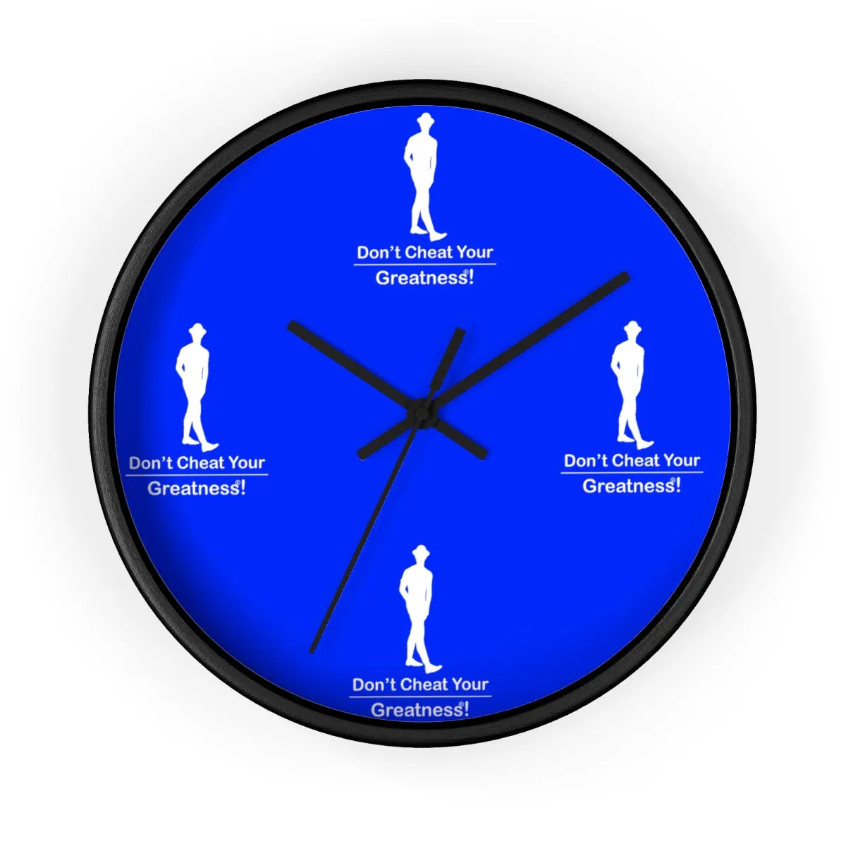 Blue & White Wall clock