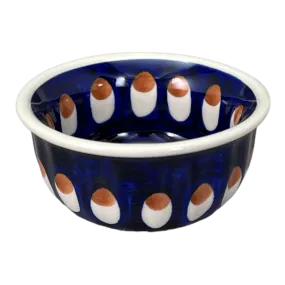 Bowl, Round, 3.5" in "Pheasant Feathers" by Manufaktura | M081T-52