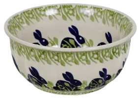 Bowl, Round, 5.5" in "Bunny Love" by Manufaktura | M083T-P324