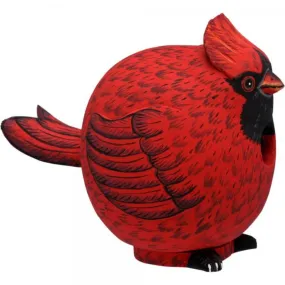 Cardinal Ball Birdhouse