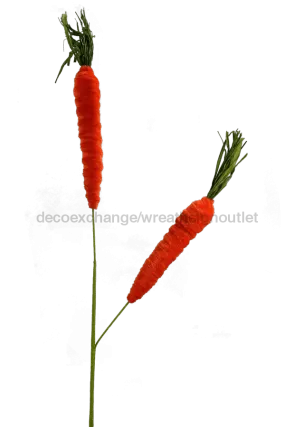 Carrot Spray - Orange - 2 Heads - 30" 63436OR