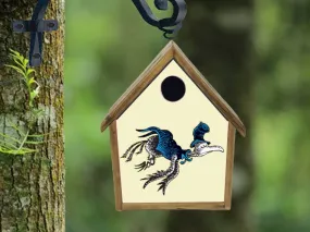 Cartoon Birdhouse Bird House Handmade Custom Design Old Joe Crow