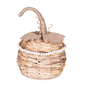 Cattail Grass Pumpkin Basket
