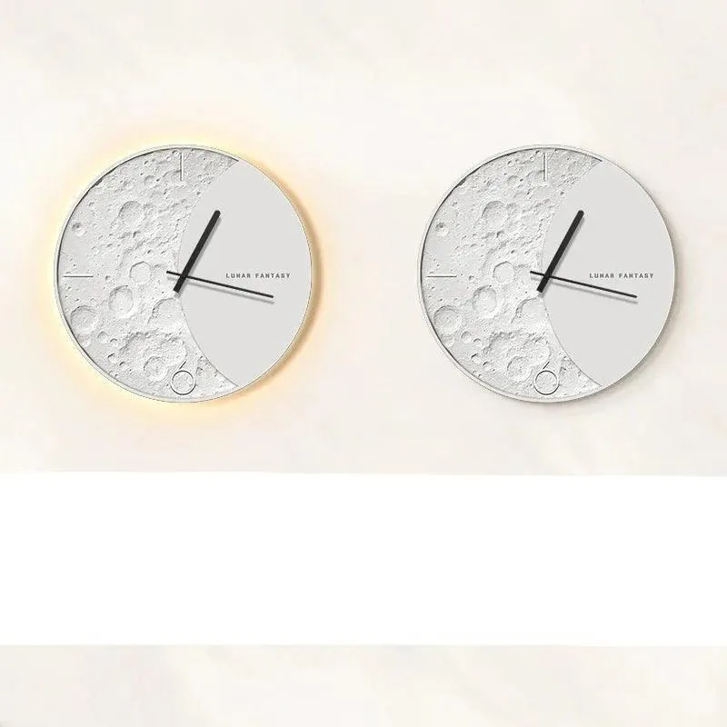 Celestial Glow Wall Clock - A Stunning Decorative Timepiece for Your Home and Dining Areas