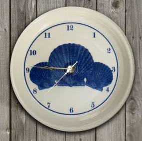 CLOCK - In-Glaze Decal - Scallop Splay
