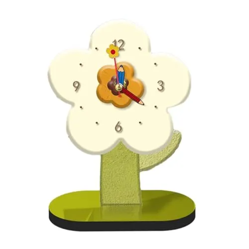 CLUB BOLLYWOOD® Desktop Clock Ornament Modern Tabletop Clock for Living Room Desktop Bedroom White 20Cmx25Cm|Home & Garden | Home D?©cor | Clocks | Wall Clocks|1 Desktop Clock