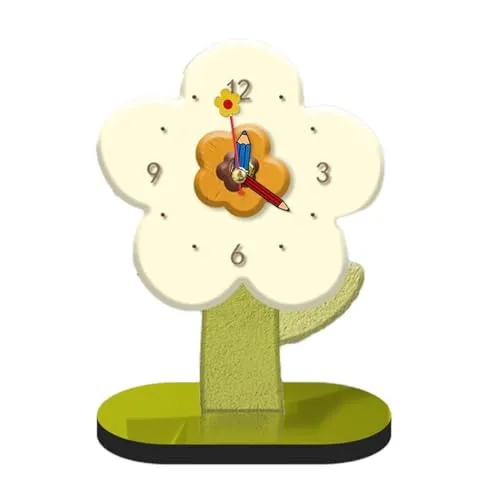 CLUB BOLLYWOOD® Desktop Clock Ornament Modern Tabletop Clock for Living Room Desktop Bedroom White 20Cmx25Cm|Home & Garden | Home D?©cor | Clocks | Wall Clocks|1 Desktop Clock