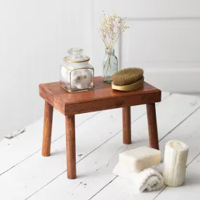 Cozy Country-Style Footstool