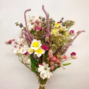 Dogwood  Daffodils Bouquet