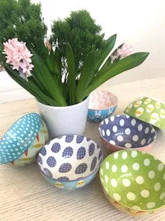 Easter Bowls In Assorted Holiday Characters.  Festive and Fun