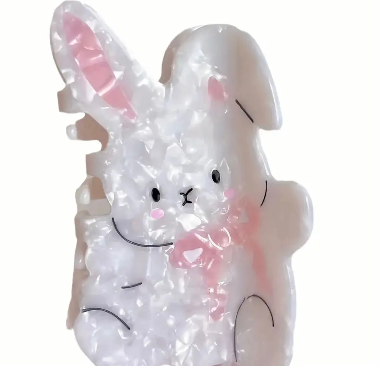 Easter Bunny Claw Clip
