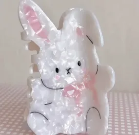 Easter Bunny Claw Clip