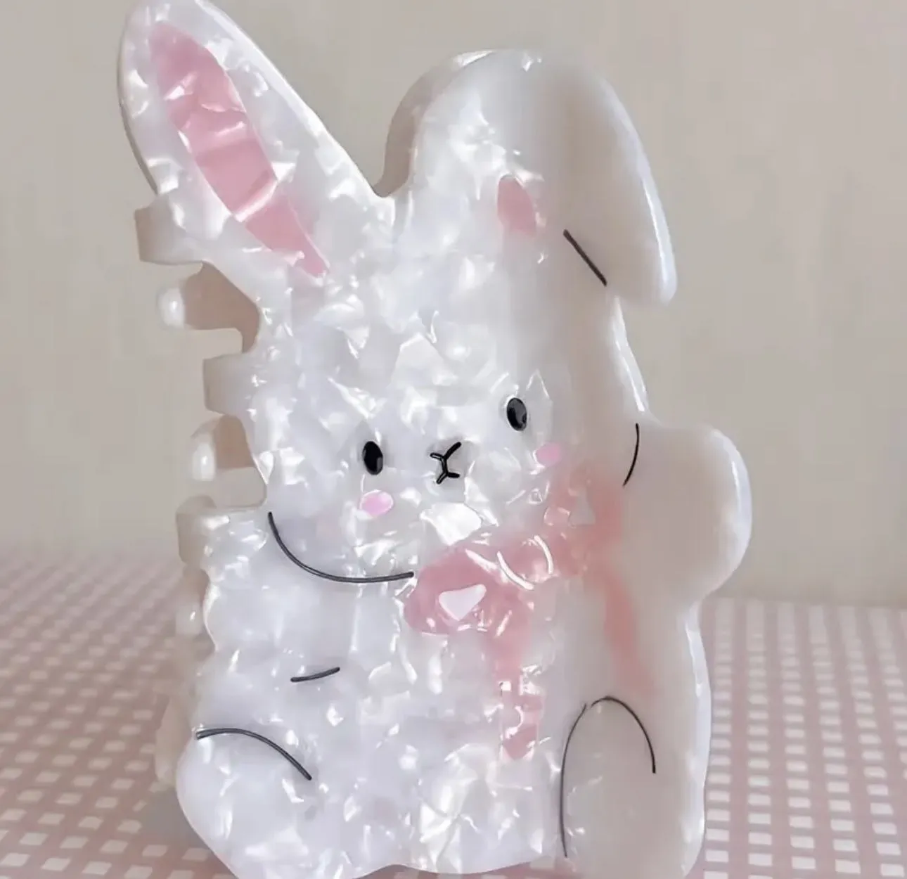 Easter Bunny Claw Clip