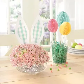 Easter Cardstock & Honeycomb Centerpiece Picks 5pcs | 1ct