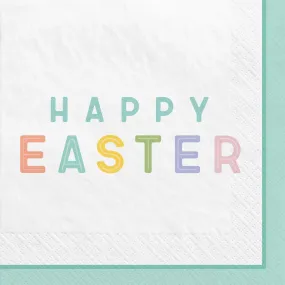 Easter Wishes Beverage Napkins | 16 ct