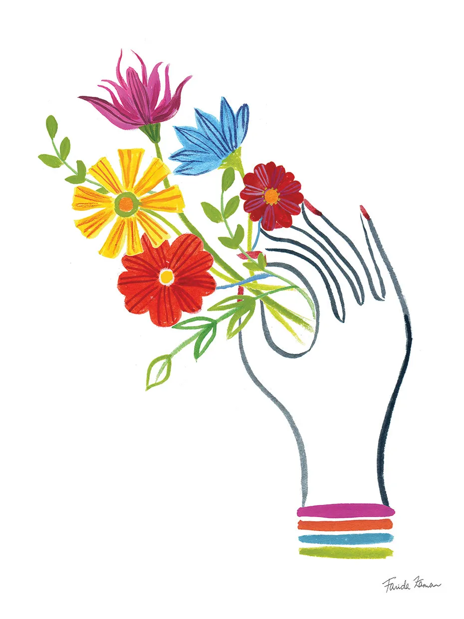 Floral Hand II