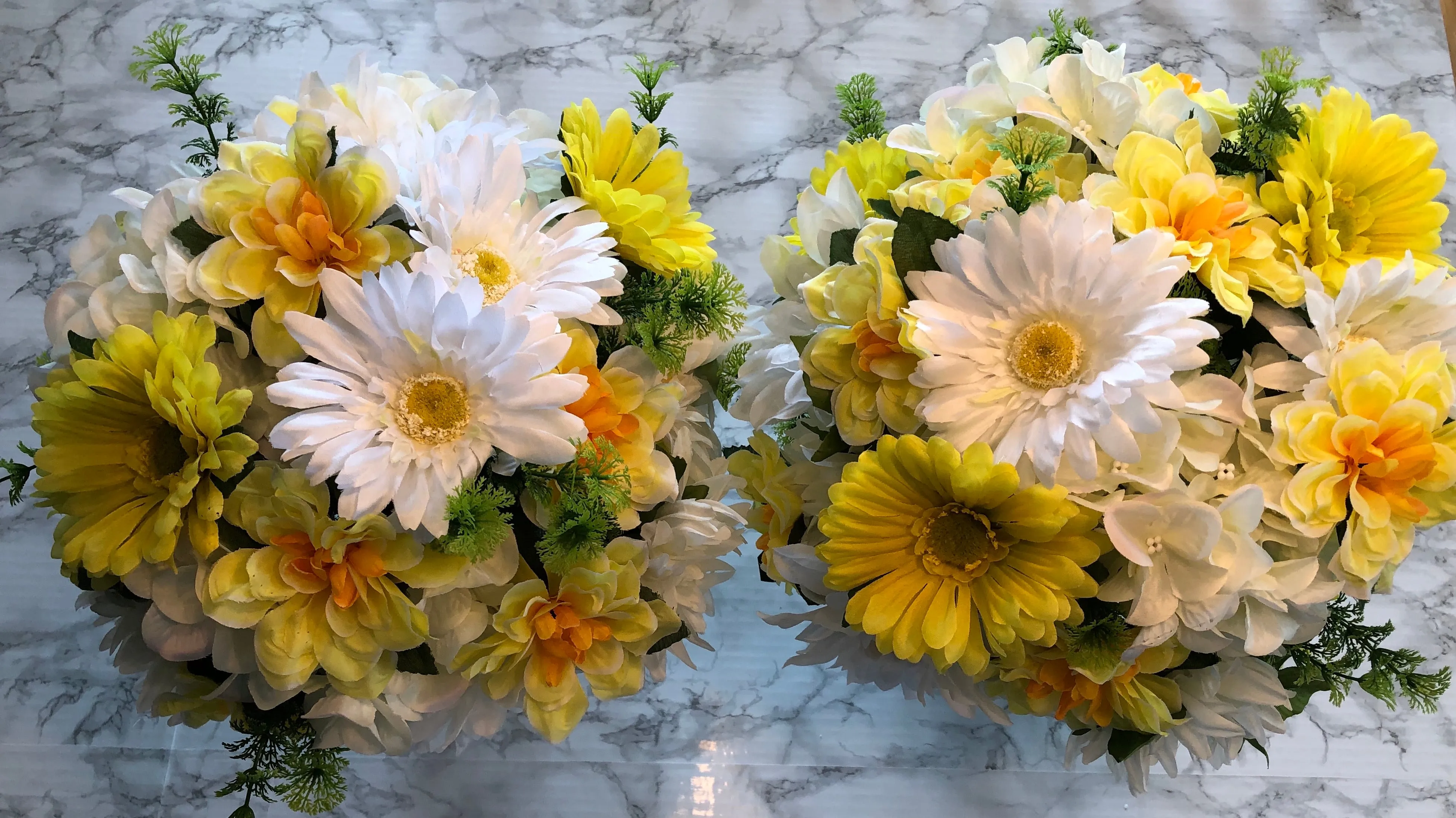 Floral Headstone Bouquets