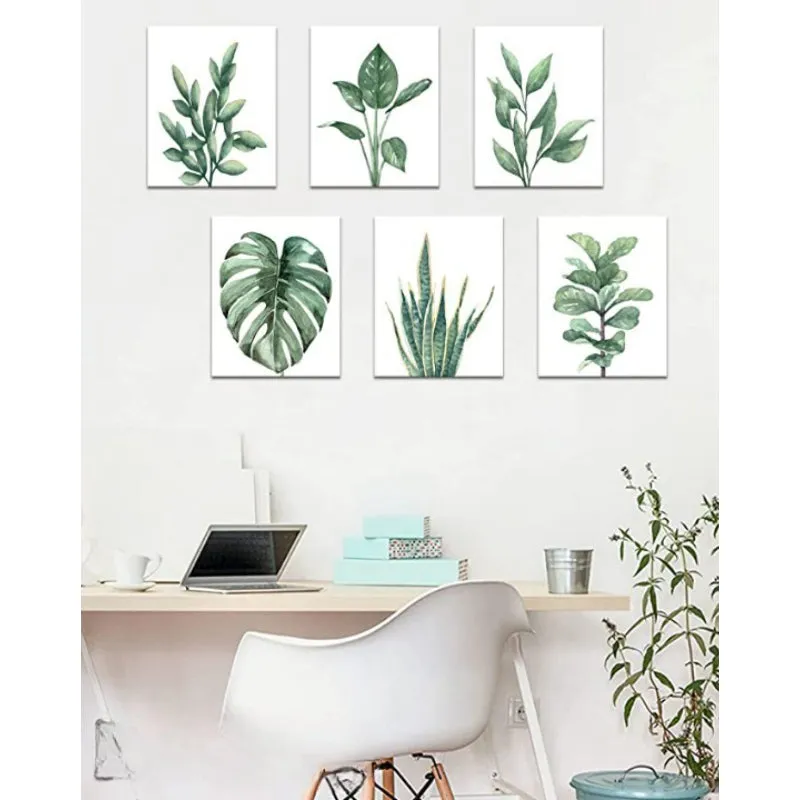 Flower Line Art for Modern Home Office