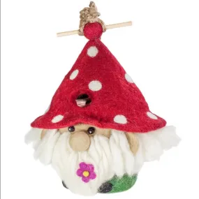 Garden Gnome Birdhouse