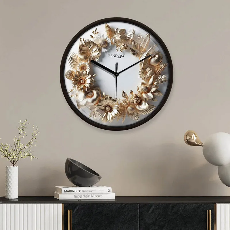 Goldo Bloom Wall Clock