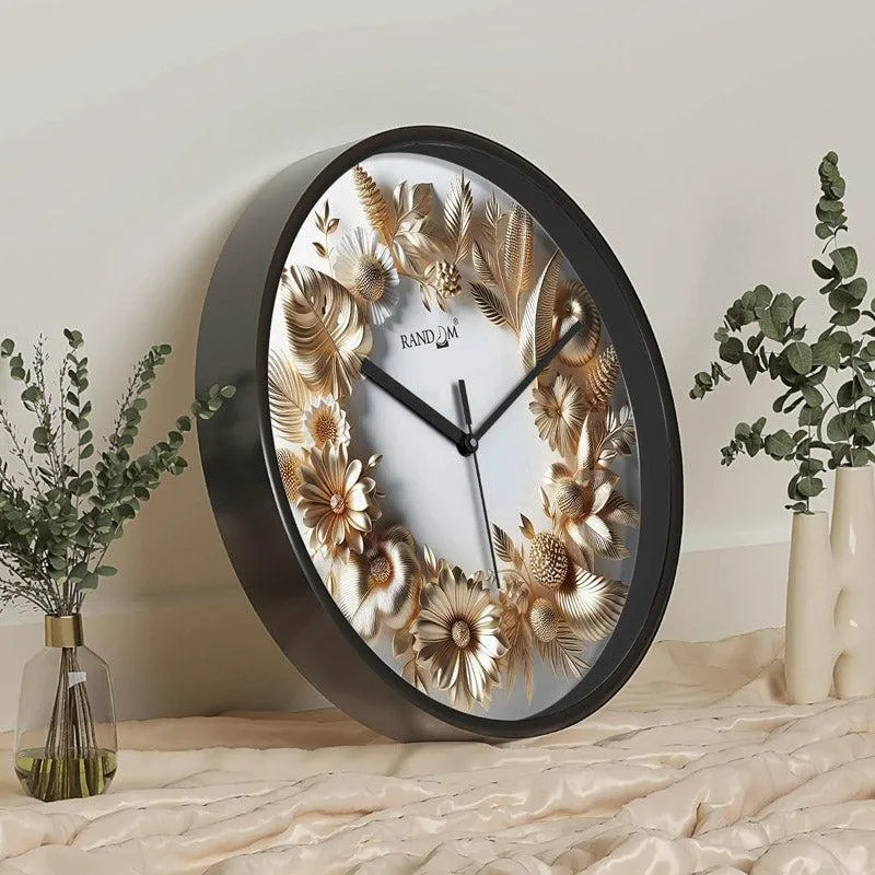 Goldo Bloom Wall Clock