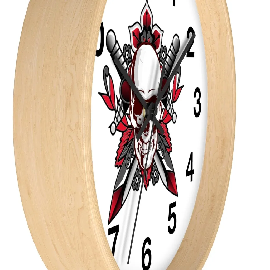 Gothic Skull Wall clock