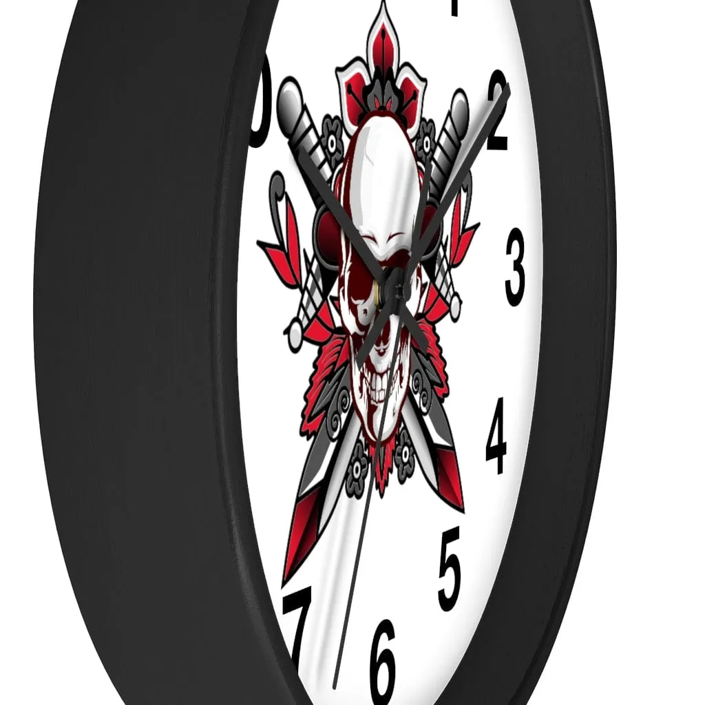 Gothic Skull Wall clock