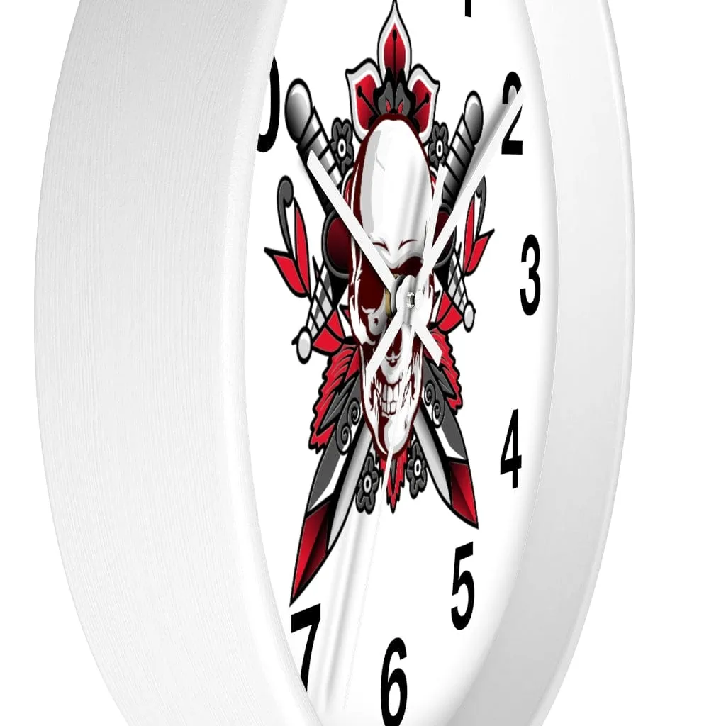 Gothic Skull Wall clock