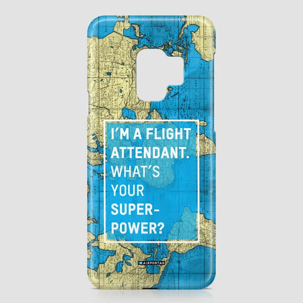 I'm a flight attendant - Phone Case