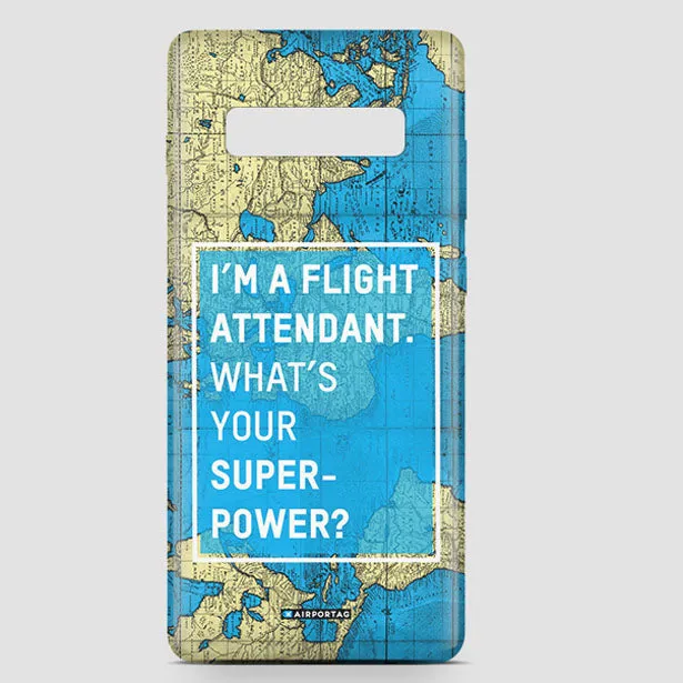 I'm a flight attendant - Phone Case