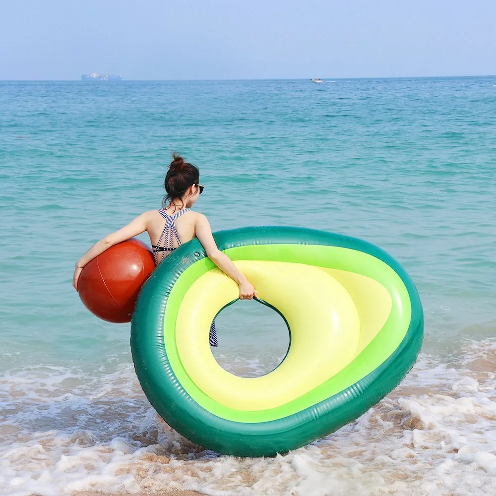 Inflatable Giant Avocado Pool Float Toy
