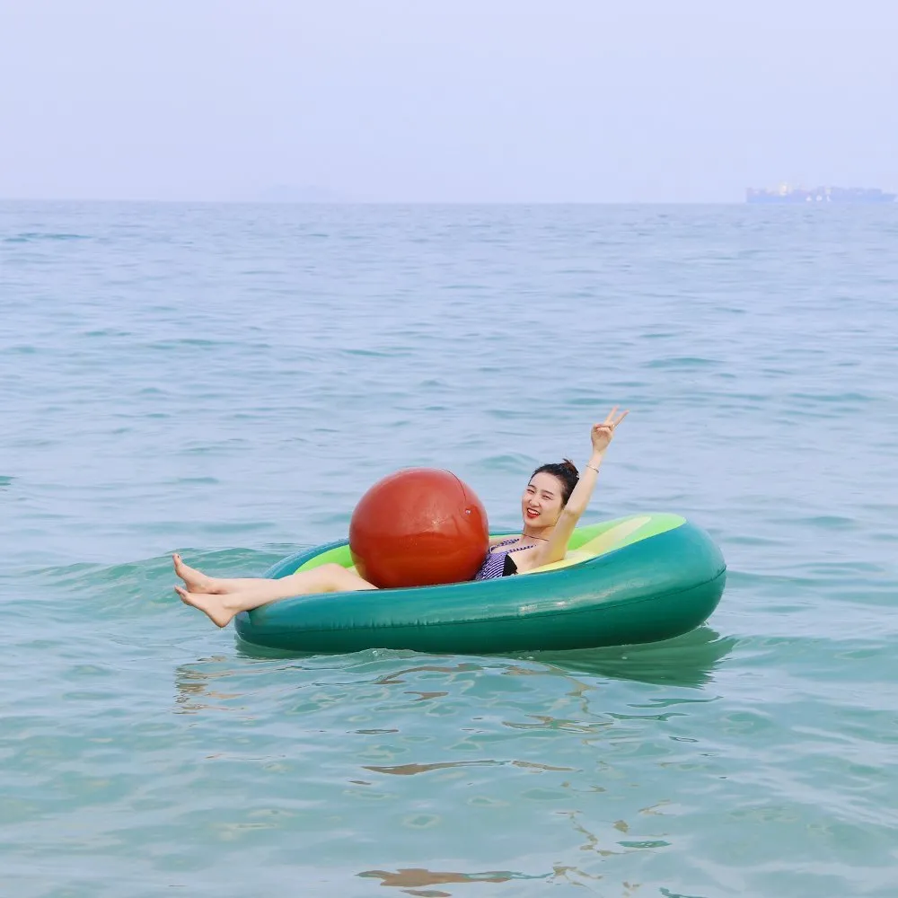 Inflatable Giant Avocado Pool Float Toy