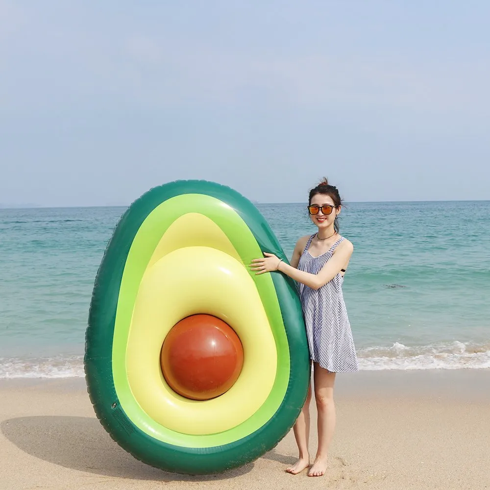 Inflatable Giant Avocado Pool Float Toy